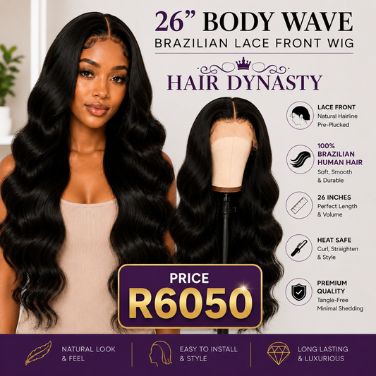 20" Straight Brazilian Lace Front Wig