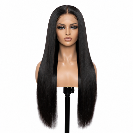 Luxury Straight Wig - 100% Brazilian human hair